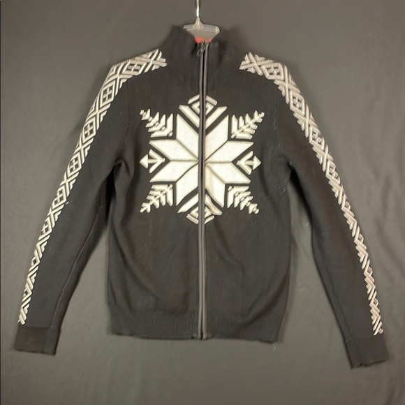 Lauren Ralph Lauren Activewear mock neck cardigan zipper closure sweater size M - Picture 1 of 10